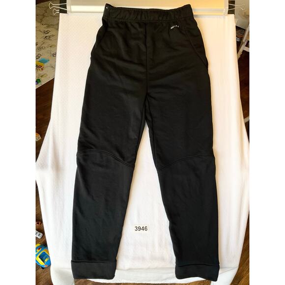 Adidas Big Kid Joggers Pants size L Black Casual Stretchy Elastic Waist - Picture 10 of 10